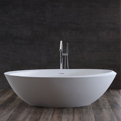 StoneArt Vrijstaand Badkuip BS-531 - mat wit - 190x100
