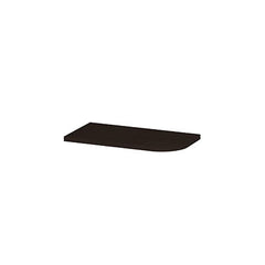 Ink Concept R fontein topblad afgerond 40x22cm fineer - rechts - dark