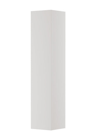 Ink Hoge kast 1 deur greeploos gelakt - Mat Wit - 36x37x169cm - 1259505