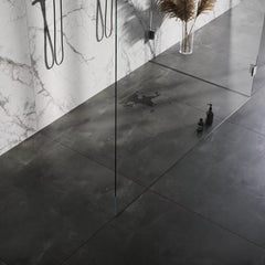 BRAUER Douchegoot met multifunctioneel rooster en flens 7 x 180 RVS geborsteld