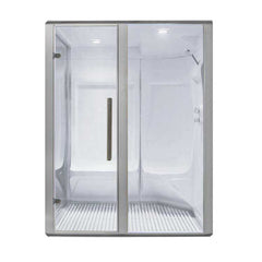 AWT Dampfsauna S200A alu 161x131 rechts