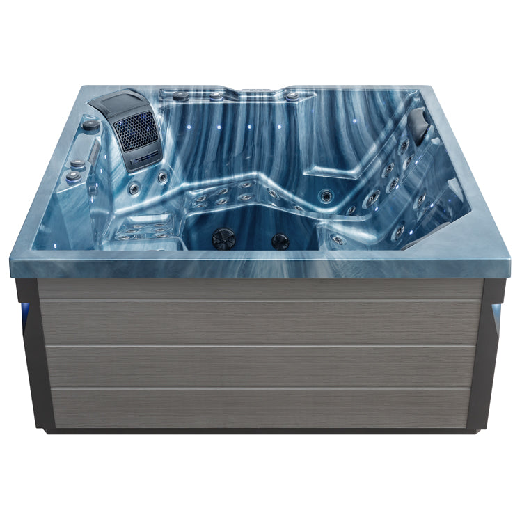 AWT IN-403 eco extrem pro - buiten spa - OceanWave - 200x200 - grijs