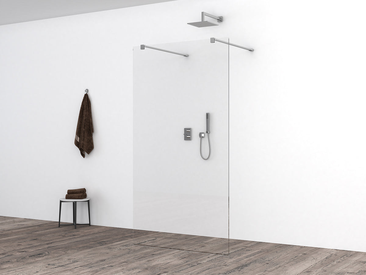 Slim glasplaat 850 x 2000 x 8 mm nano helder glas