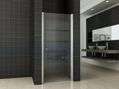 Niche door 900 x 2000 x 8 mm nano clear glass/chrome