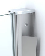chrome wall profile glass wall thickness 1cm L=200cm