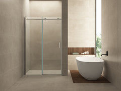 Slide niche sliding door 1100 x 2000 x 8 mm nano clear glass/chrome