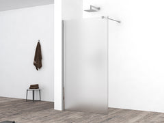 Comfort inloopdouche 900 x 2000 x 10 mm nano melkglas/chroom