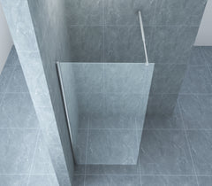Cerra eco inloopdouche 800 x 1950 x 6 mm nano helder glas/chroom