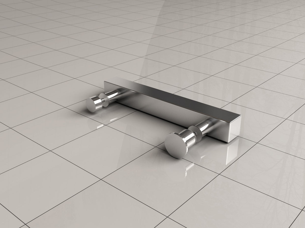Door handle type 7 14.5 cm chrome