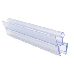 Rubber strip tbv onderzijde 1/4 rond enkele deur