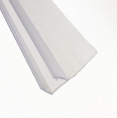 Rubberen strip type 2 200 x 0,8 cm transparant