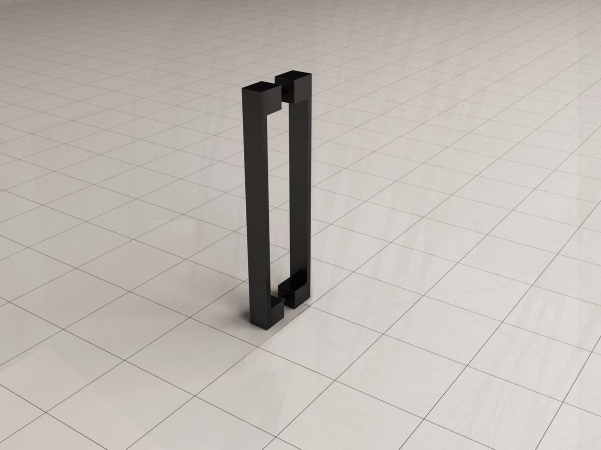 Door handle type 5 22.5 cm matte black