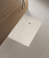 Stonea douchebak antislip composiet 800x1400x30 mm inkortbaar beige