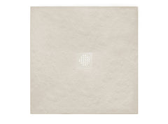 Stonea douchebak antislip composiet 1000 x 1000 x 30 mm inkortbaar beige