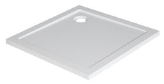Luxury shower tray SMC square 900x900x40 white