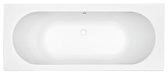 Portus RD inbouw duo ligbad 170x70x43 cm glans wit