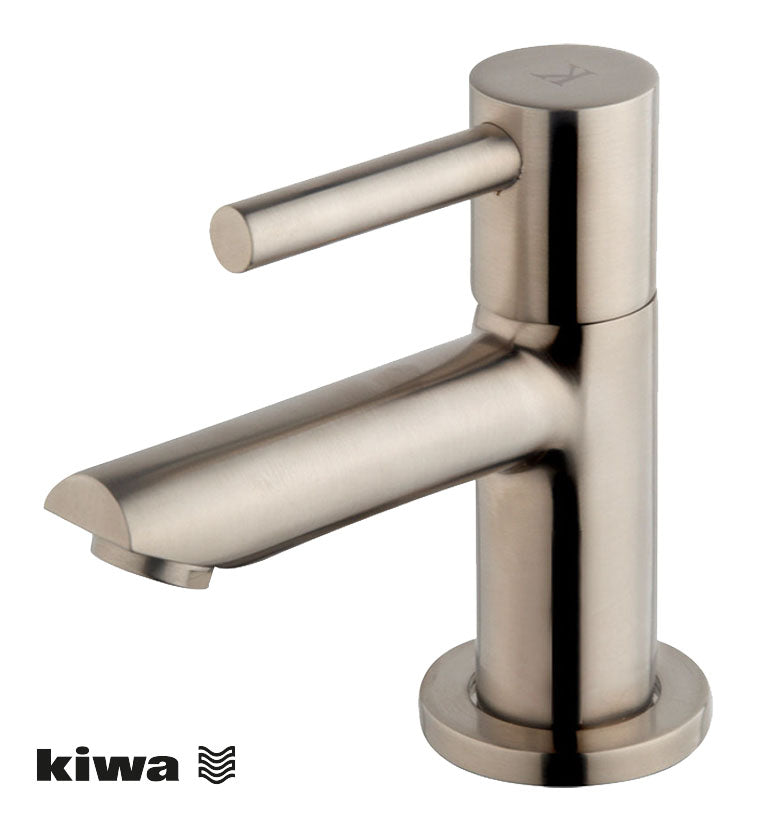 Caral Amador faucet Kiwa 1/2" brushed steel PVD