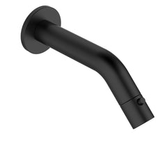 Metro wall-mounted basin mixer 1/2" matte black