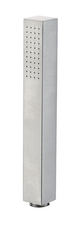 304 stick hand shower 1 function square brushed stainless steel