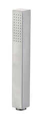 304 stick hand shower 1 function square brushed stainless steel