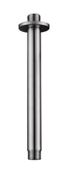 304 douchearm met plafondbevestiging rond 20 cm geborsteld RVS