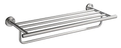 304 towel holder with shelf 60 cm stainless steel