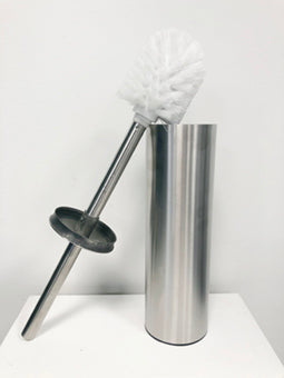 304 stainless steel toilet brush with holder