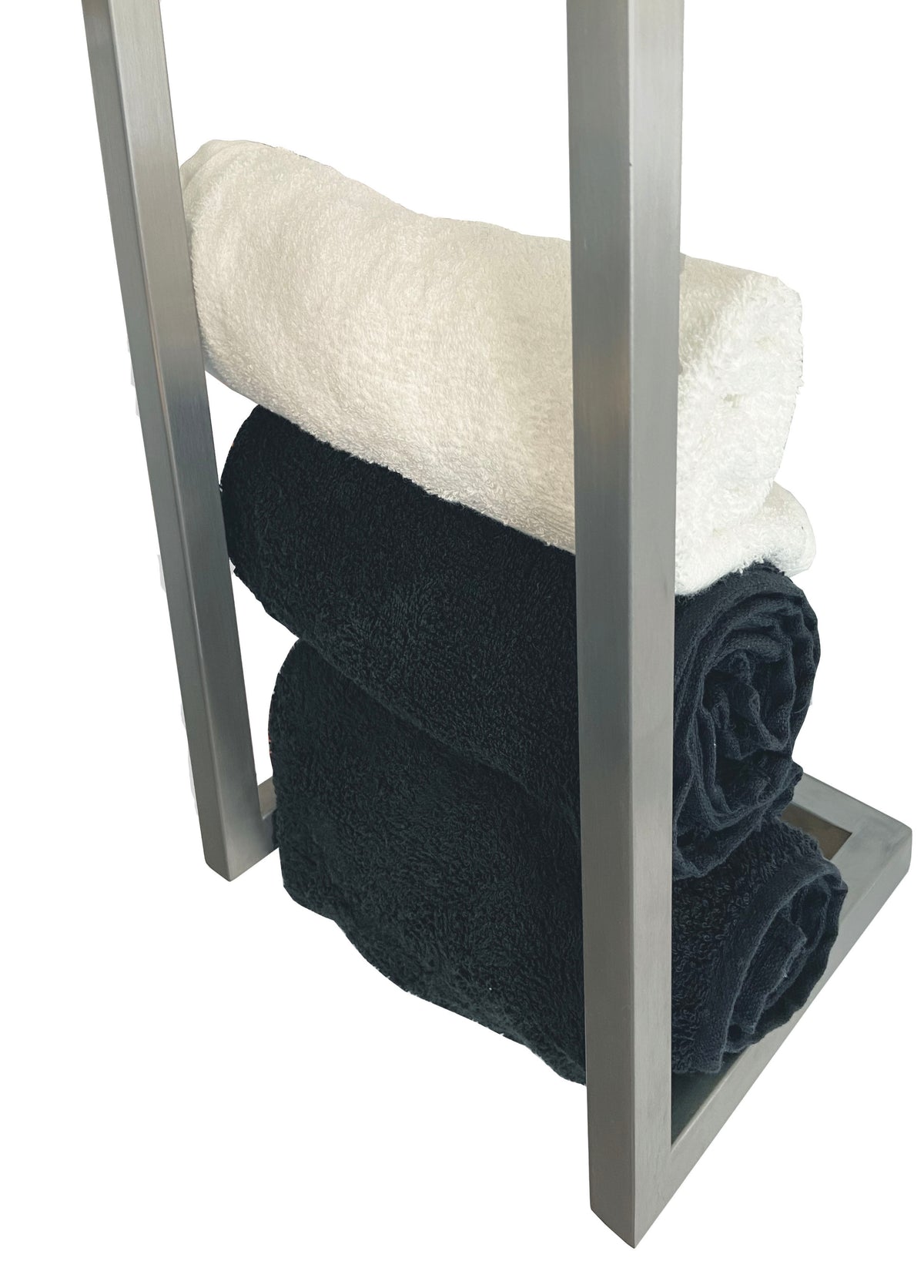 Loft towel rack 95 x 25 x 20 cm Stainless steel