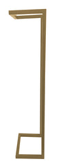 Loft handdoekrek 95 x 25 x 20 cm geborsteld messing PVD