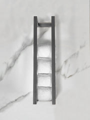 Loft handdoekrek 50 x 12.5 x 12.5 cm gunmetal PVD