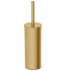 Alonzo Freestanding Toilet Brush with Holder Brushed Brass PVD