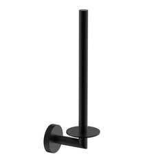 Alonzo spare toilet roll holder matt black