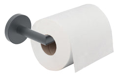 Alonzo Toilet Roll Holder with Fixed Arm Gunmetal PVD