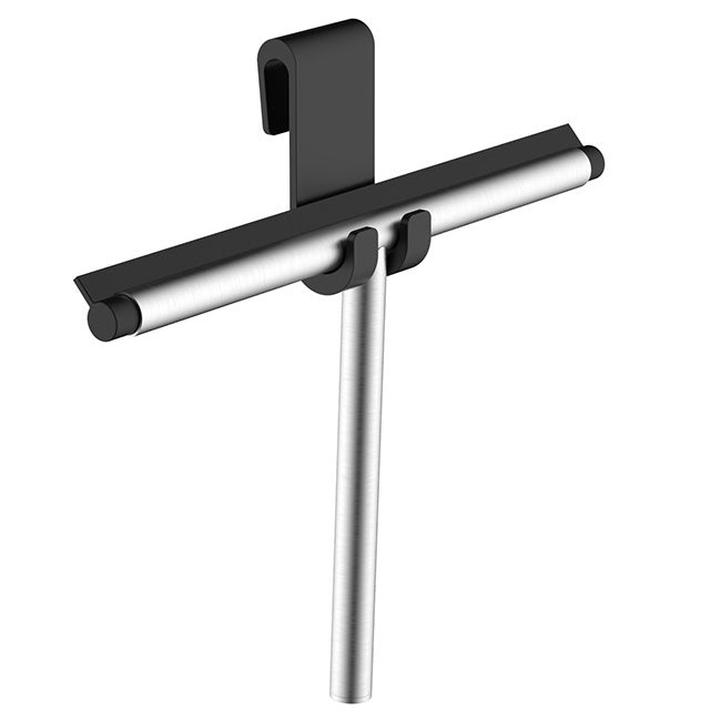 Alonzo raamwisser met flexibele glashaak RVS geborsteld