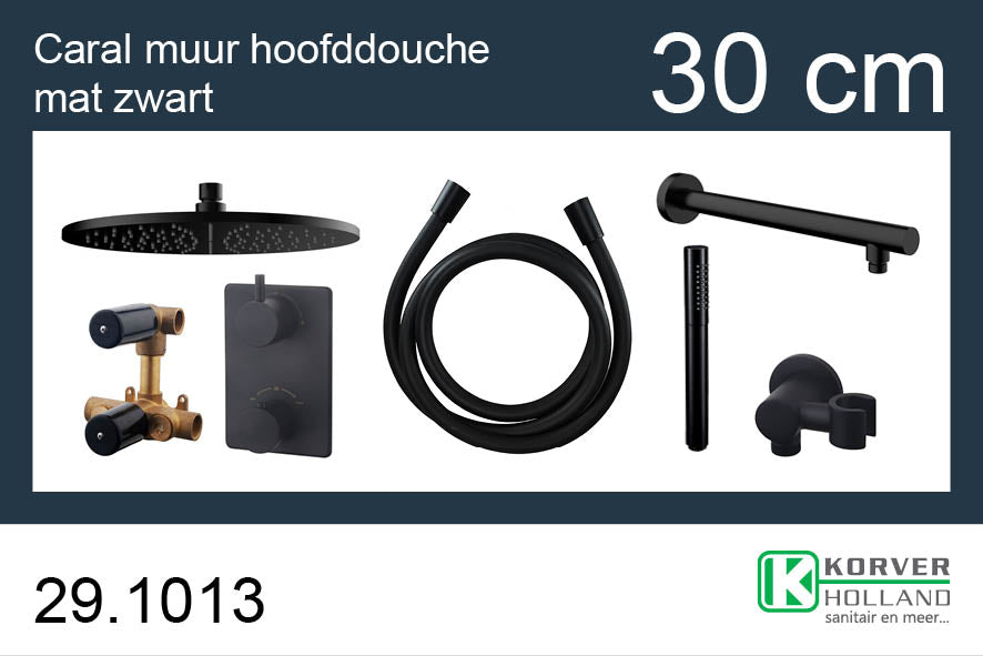 One-pack built-in thermostatic mixer round type 304 MZ (30cm)