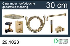 one-pack inbouwthermostaatset rond type 404 GM (30cm)