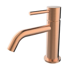 Style basin mixer brushed copper PVD