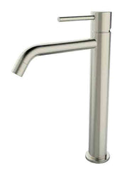 Style XL wastafelkraan hoog geborsteld staal PVD
