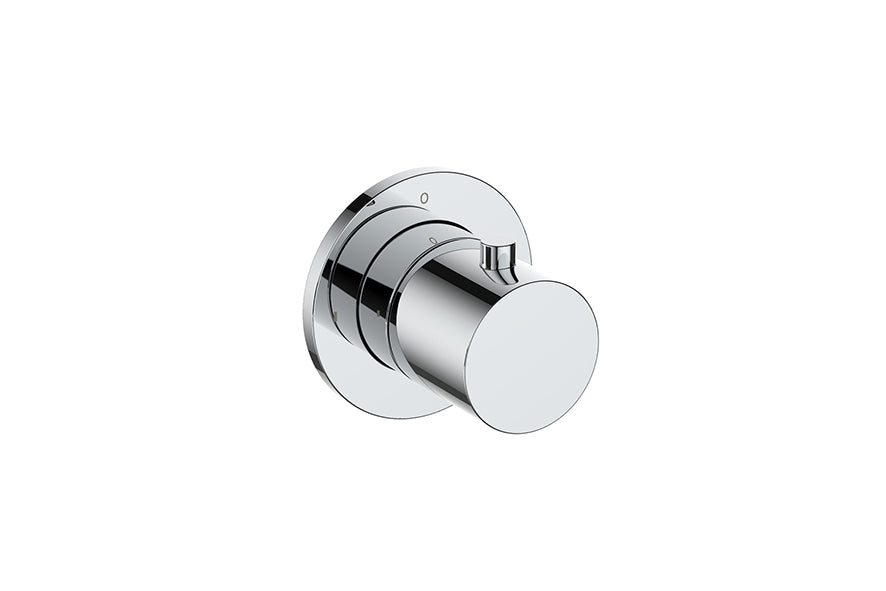 Caral finishing set stopcock chrome