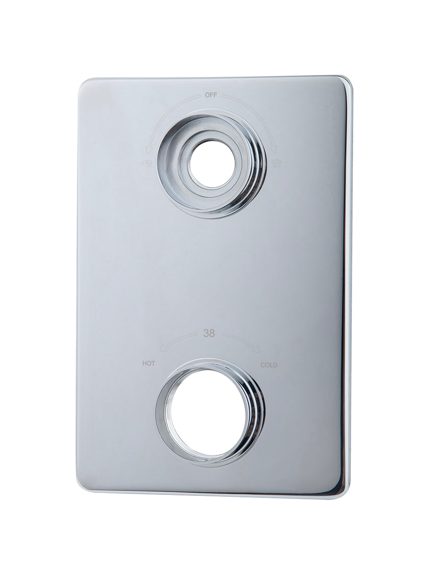 Caral extension set finishing part 2-way chrome