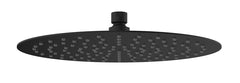Ufo hoofddouche rond 30 cm mat zwart