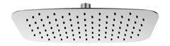 Ufo hoofddouche ovaal 30 x 20 cm geborsteld staal