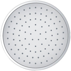 Hoofddouche rond 20 cm chroom/grijs