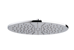Caral hoofddouche rond 30 x 0,8 cm chroom