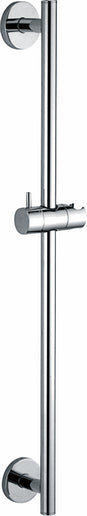 Slide bar round 65 cm chrome
