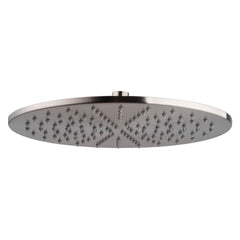 UniMatch shower head round 30 x 0.8 cm brushed steel PVD