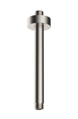 UniMatch shower arm with ceiling mount 20 cm brushed steel PVD