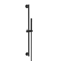 UniMatch sliding rail set complete with single-function stick hand shower matte black
