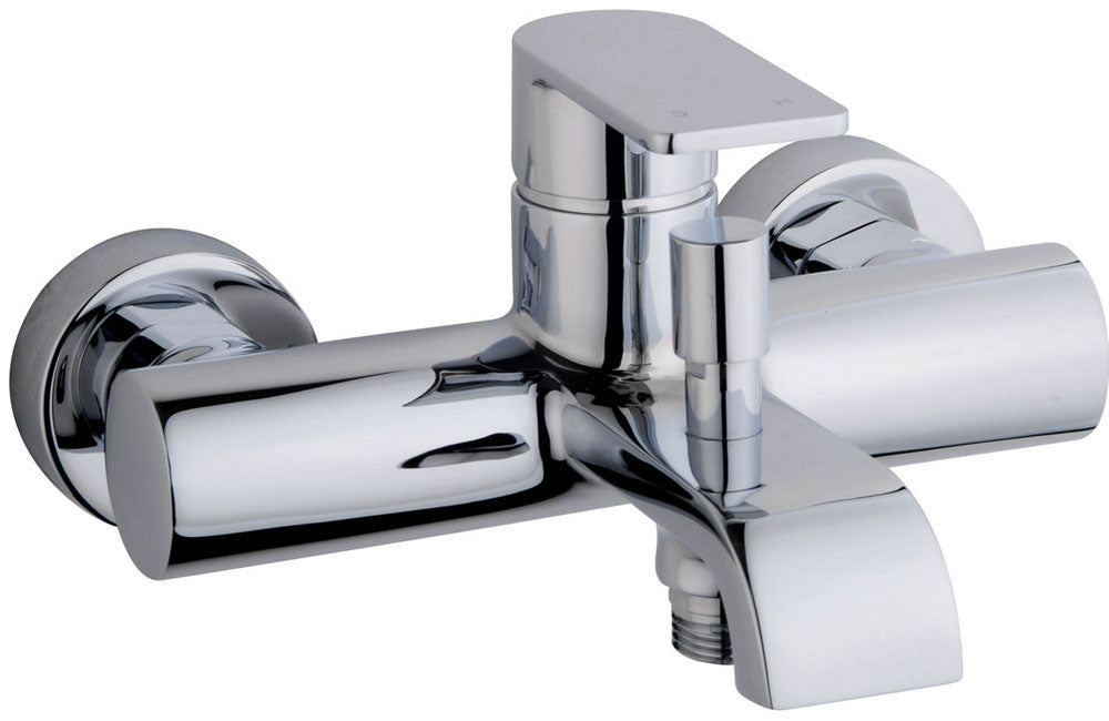Lima bath mixer with chrome