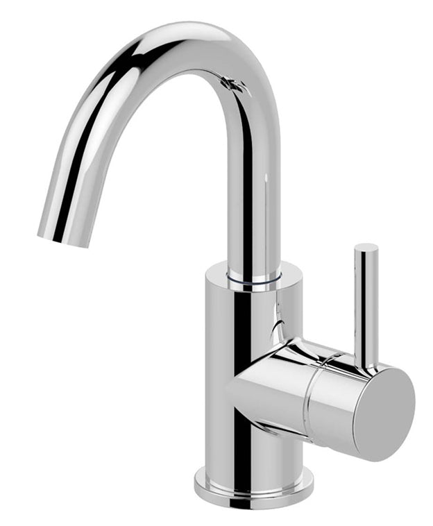 Caral basin mixer with swivel spout chrome